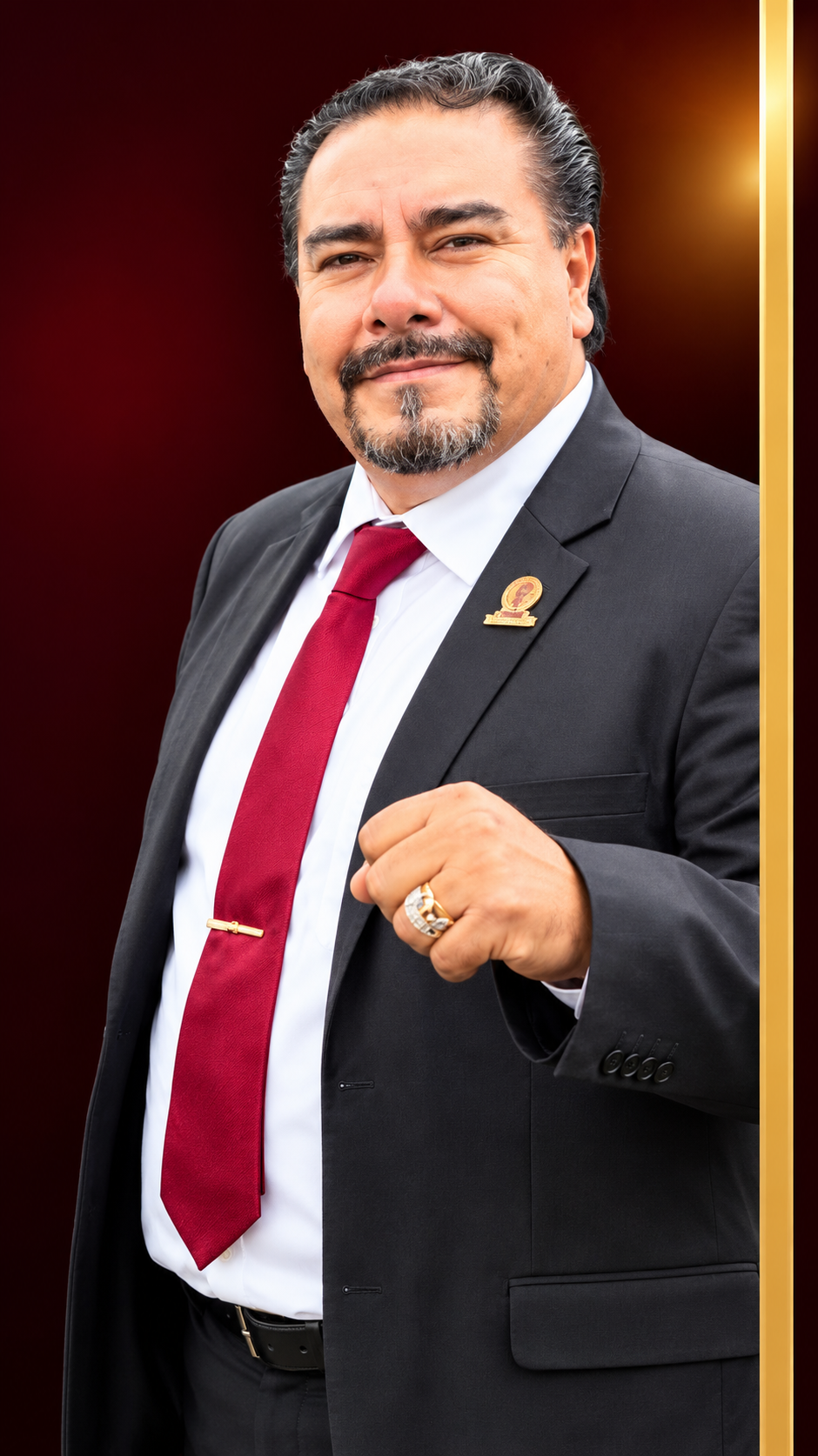 César Vázquez M., delegado sindical