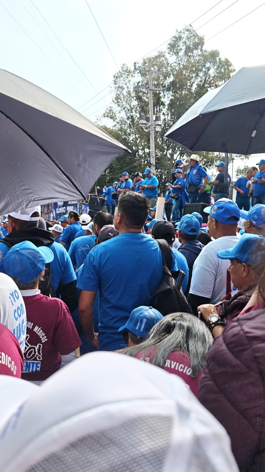 Asamblea y movilización del gremio